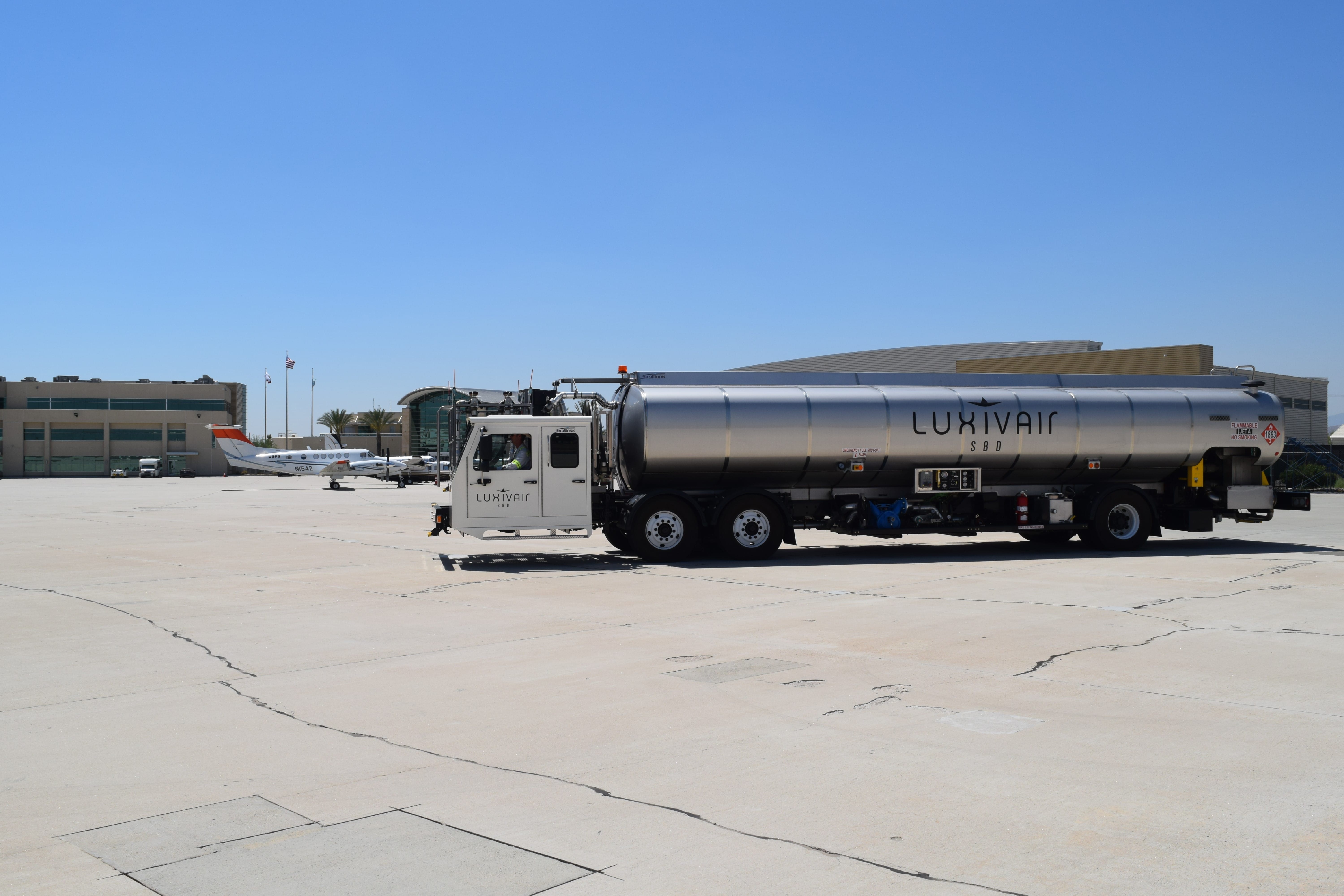 Luxivair SBD Fuel Truck Luxivair SBD, San Bernardino, CA